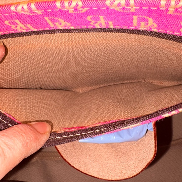 Dooney & Bourke Pink Monogram Shoulder Bag - Picture 10 of 11